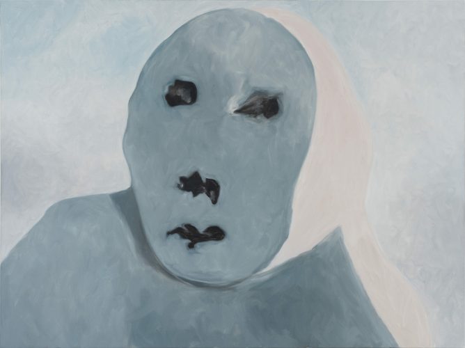 La cible, 2025, oil on canvas, 120 x 160 cm