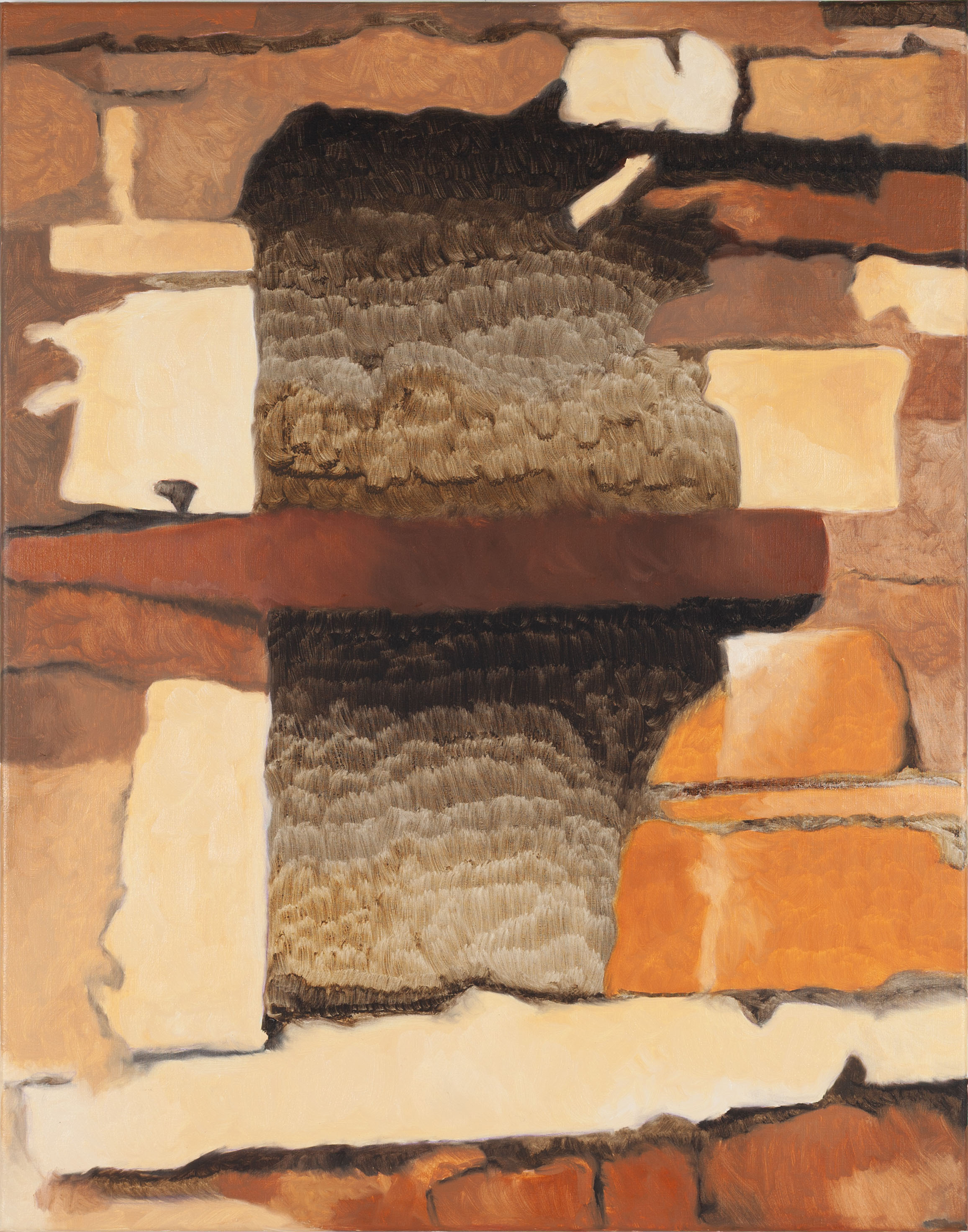 Sébastien Bonin, Le four à pain II, 2026, oil on canvas, 100 x 80 cm